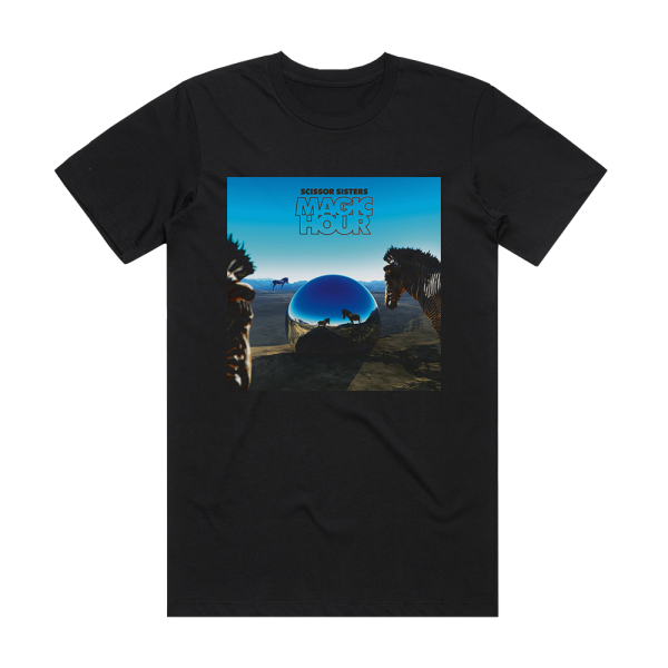 Scissor Sisters Magic Hour Album Cover T-Shirt Black