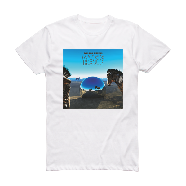 Scissor Sisters Magic Hour Album Cover T-Shirt White