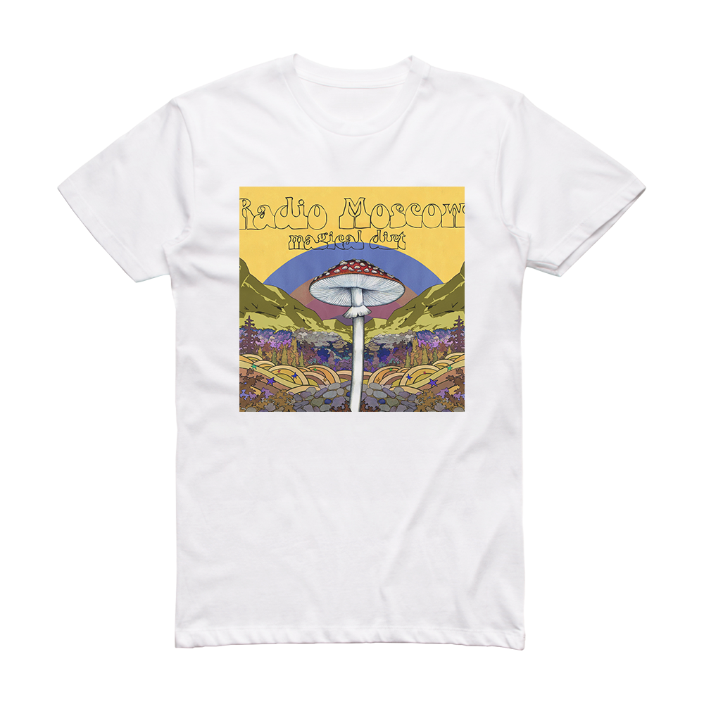 Radio Moscow Magical Dirt Album Cover T-Shirt White – ALBUM COVER T-SHIRTS