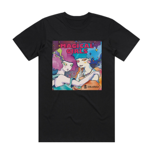 The Aprils Magical Girls Album Cover T-Shirt Black