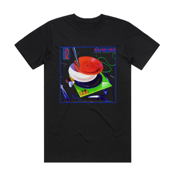 Peter Schilling Major Tom Coming Home Album Cover T-Shirt Black