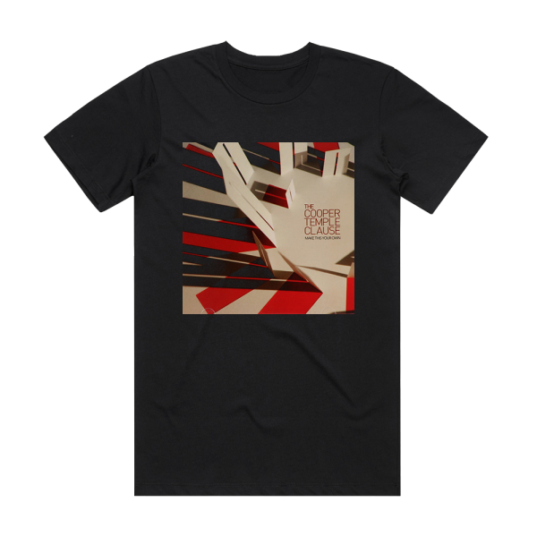 The Cooper Temple Clause Make This Your Own Album Cover T-Shirt Black