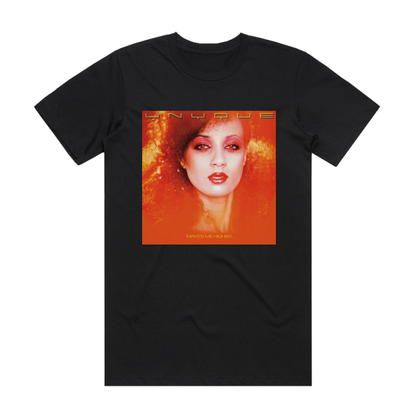 Unyque Makes Me Higher Album Cover T-Shirt Black