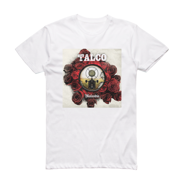 Talco Malandia Album Cover T-Shirt White