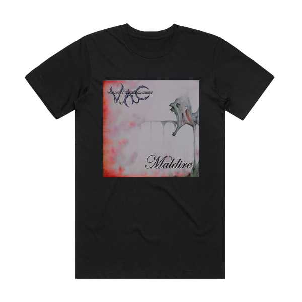 Velvet Acid Christ Maldire Album Cover T-Shirt Black