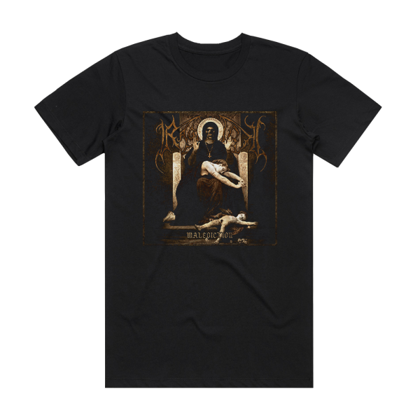 Ragnarok Malediction Album Cover T-Shirt Black