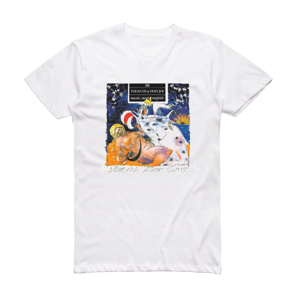 The Band of Holy Joy Manic Magic Majestic Album Cover T-Shirt White