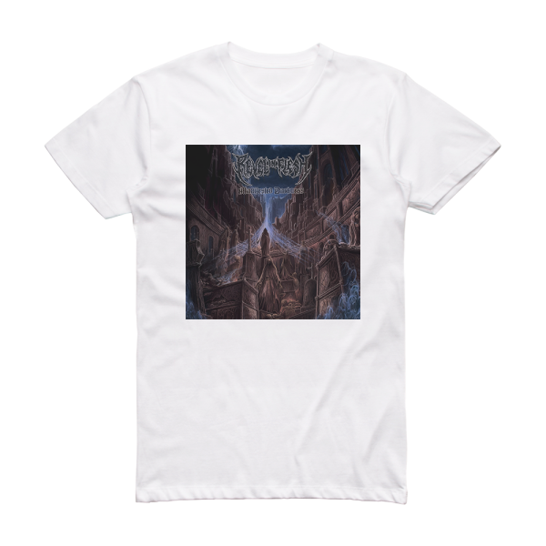 Revel In Flesh Manifested Darkness Album Cover T-Shirt White