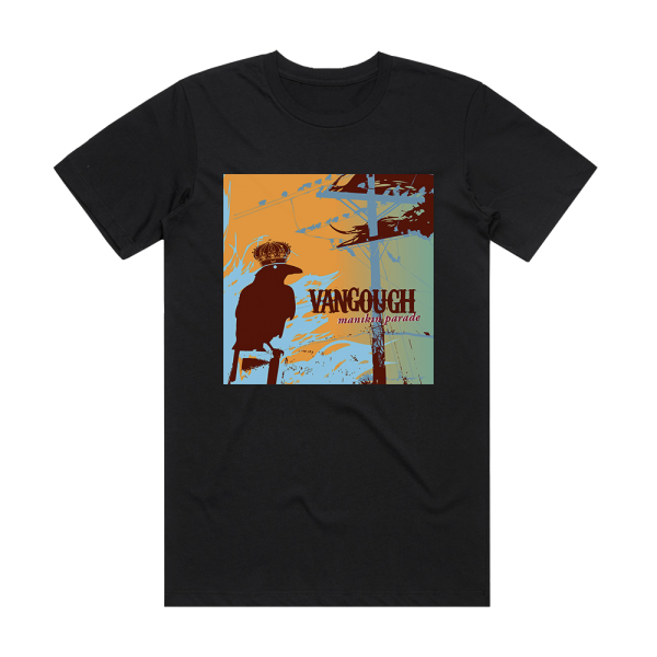 Vangough Manikin Parade Album Cover T-Shirt Black