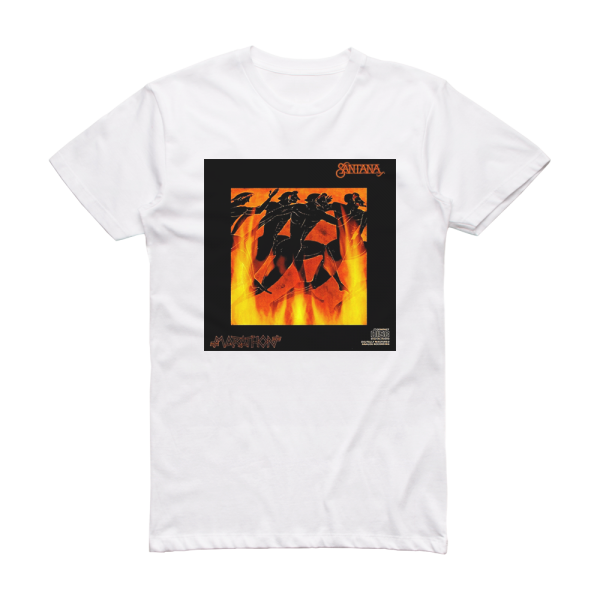 Santana Marathon 1 Album Cover T-Shirt White