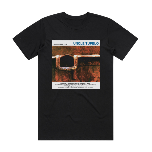 Uncle Tupelo March 1620 1992 Album Cover T-Shirt Black