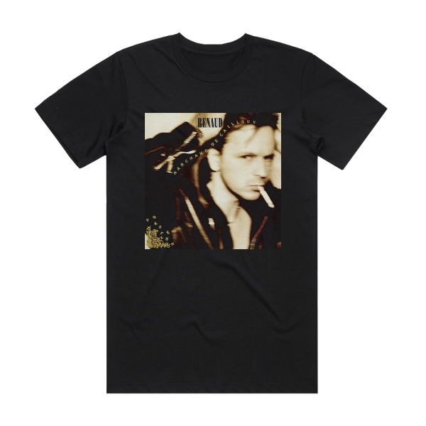 Renaud Marchand De Cailloux Album Cover T-Shirt Black