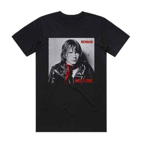 Renaud Marche Lombre Album Cover T-Shirt Black