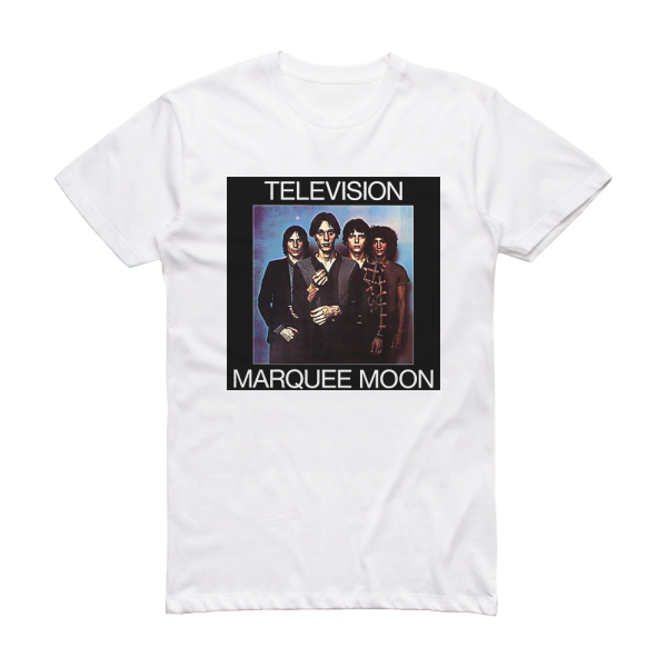 Television Marquee Moon Album Cover T-Shirt White