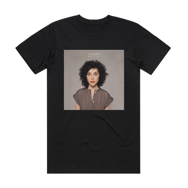 Saint Vincent Marry Me Album Cover T-Shirt Black