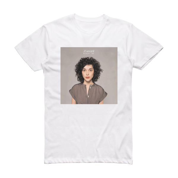 Saint Vincent Marry Me Album Cover T-Shirt White