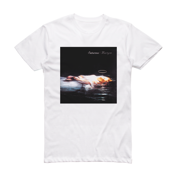 Saturnus Martyre Album Cover T-Shirt White