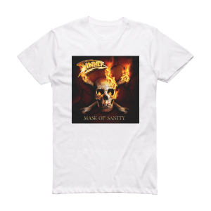 Sinner Mask Of Sanity Album Cover T-Shirt White