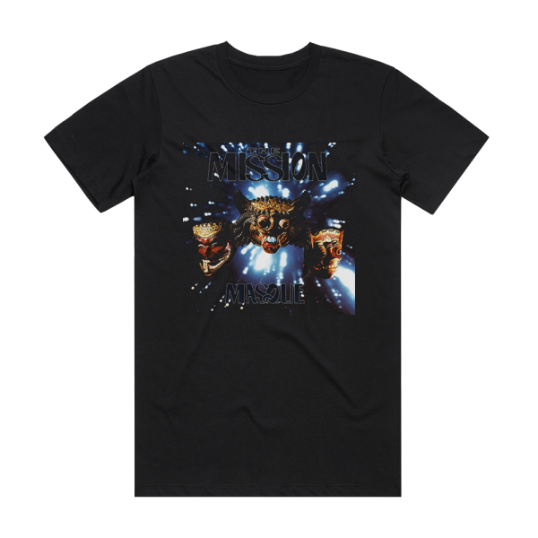 The Mission Masque Album Cover T-Shirt Black