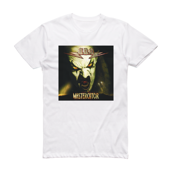 U D O Mastercutor Album Cover T-Shirt White