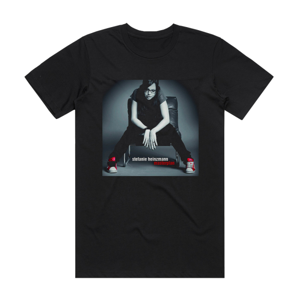 Stefanie Heinzmann Masterplan Album Cover T-Shirt Black