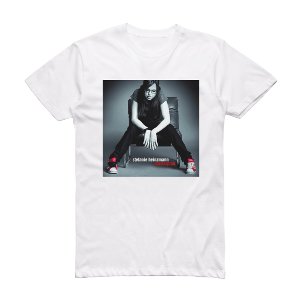 Stefanie Heinzmann Masterplan Album Cover T-Shirt White