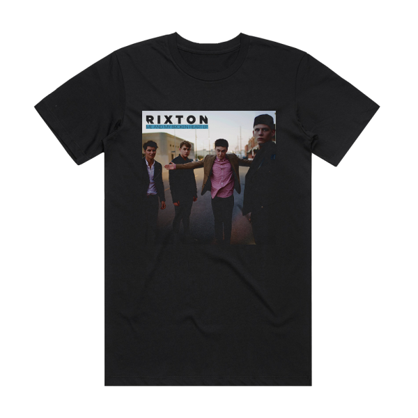 Rixton Me And My Broken Heart Album Cover T-Shirt Black