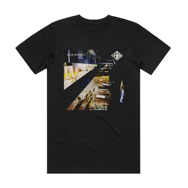 The Firm Mean Business Album Cover T-Shirt Black