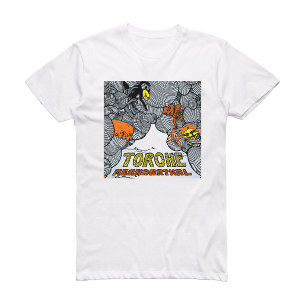 Torche Meanderthal Album Cover T-Shirt White