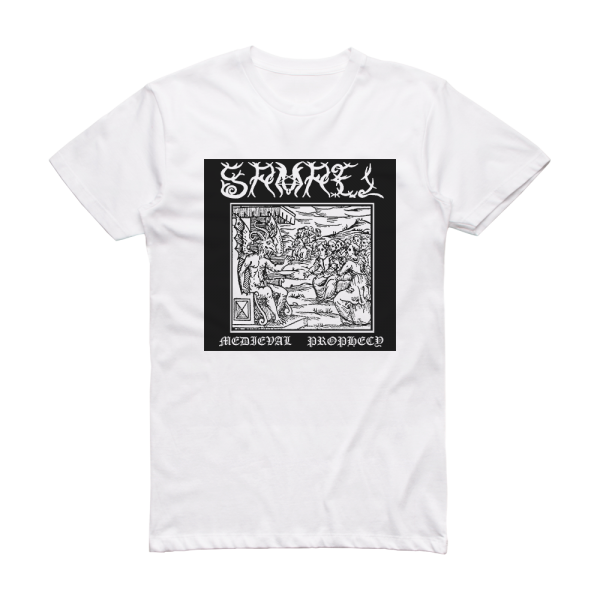 Samael Medieval Prophecy Album Cover T-Shirt White