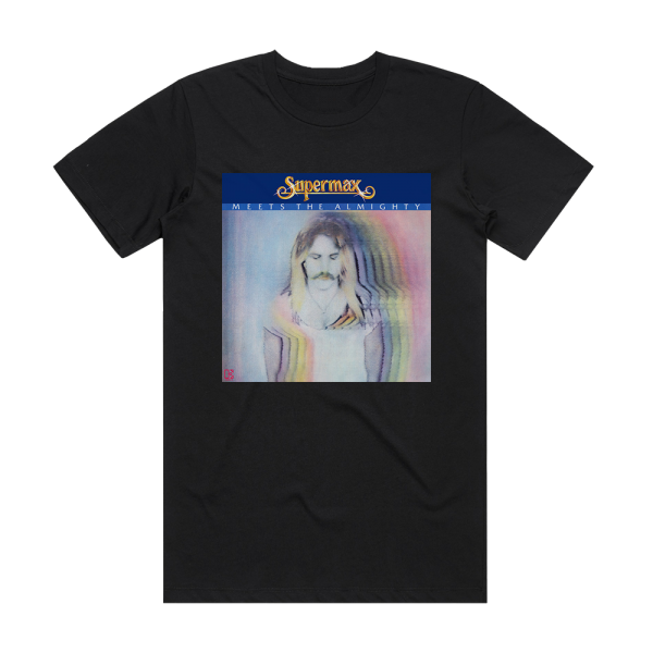 Supermax Meets The Almighty Album Cover T-Shirt Black