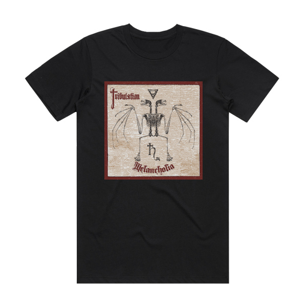 Tribulation Melancholia Album Cover T-Shirt Black