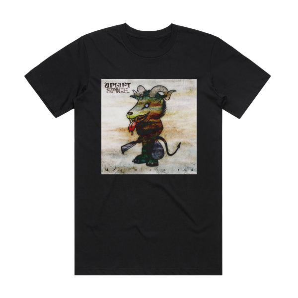 UPLIFT SPICE Memento Album Cover T-Shirt Black