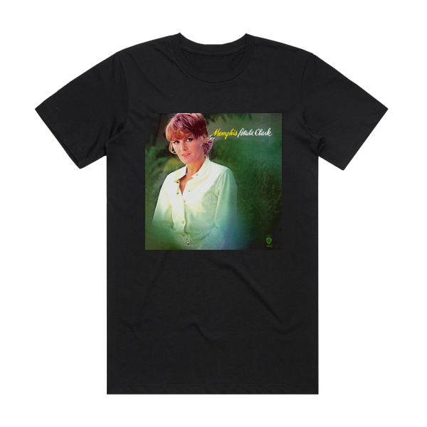 Petula Clark Memphis Album Cover T-Shirt Black