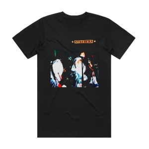 Strebers Meningslst Live Album Cover T-Shirt Black