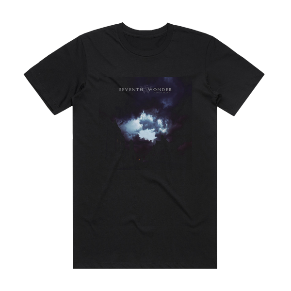 Seventh Wonder Mercy Falls Album Cover T-Shirt Black