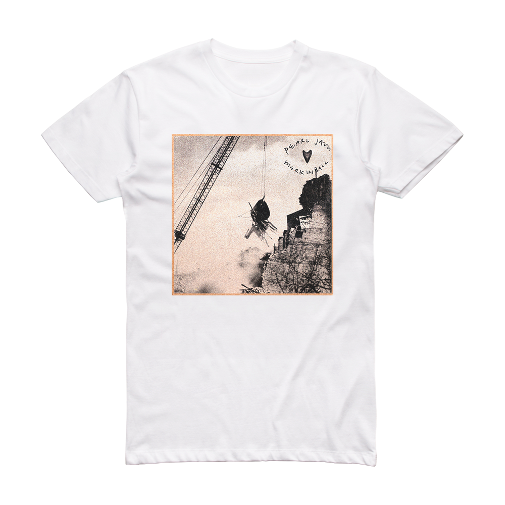 Pearl Jam Merkinball Album Cover T-Shirt White – ALBUM COVER T-SHIRTS