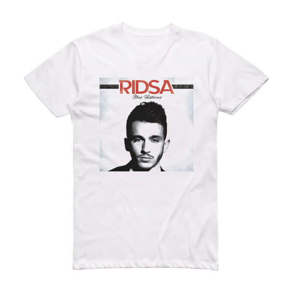 RIDSA Mes Histoires Album Cover T-Shirt White