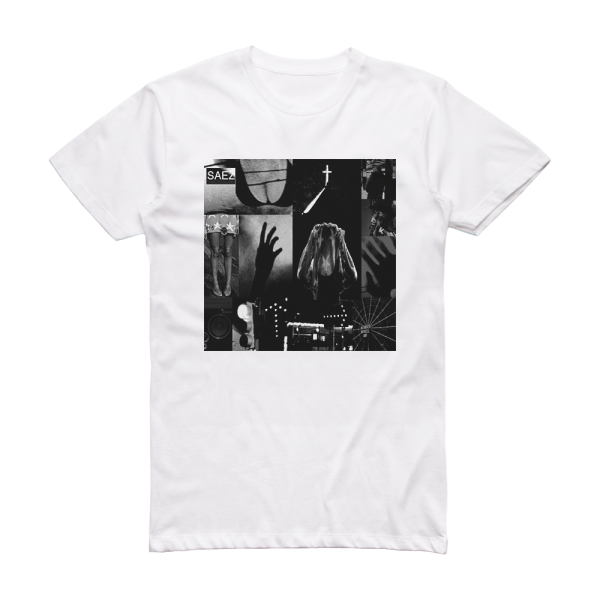 Saez Messina Album Cover T-Shirt White