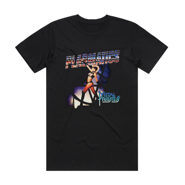 Plasmatics Metal Priestess Album Cover T-Shirt Black