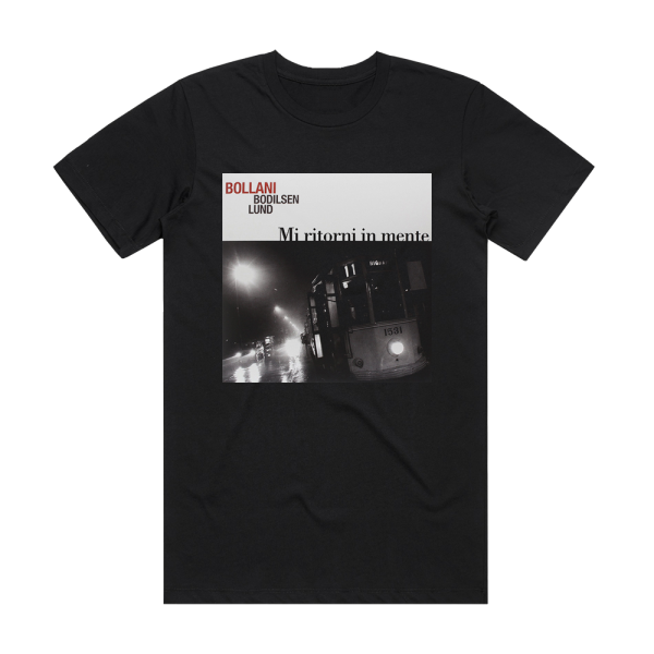 Stefano Bollani Mi Ritorni In Mente Album Cover T-Shirt Black