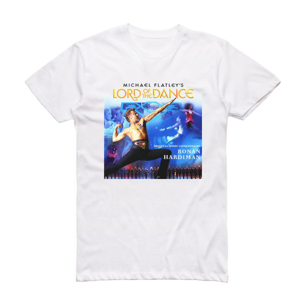 Ronan Hardiman Michael Flatleys Lord Of The Dance Album Cover T-Shirt White