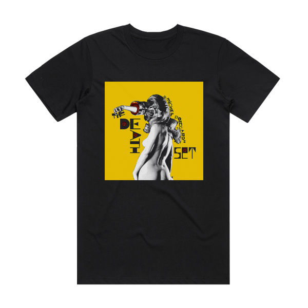 The Death Set Michel Poiccard Album Cover T-Shirt Black