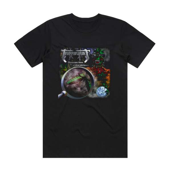 Tourniquet Microscopic View Of A Telescopic Realm Album Cover T-Shirt Black