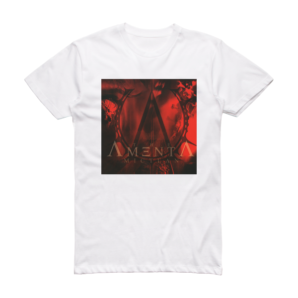The Amenta Mictlan Album Cover T-Shirt White