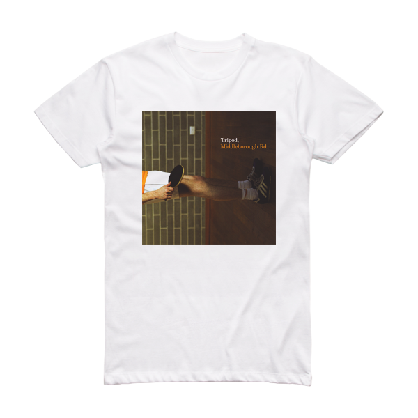 Tripod Middleborough Rd Album Cover T-Shirt White