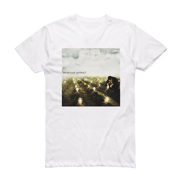The Human Abstract Midheaven Album Cover T-Shirt White