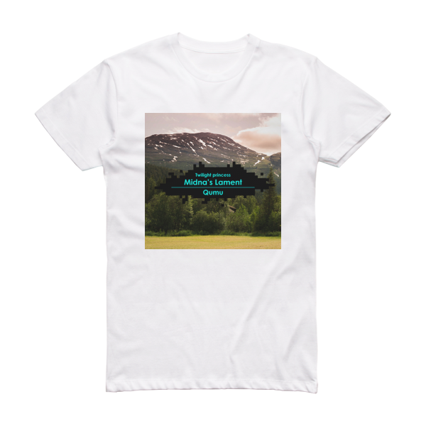 Qumu Midnas Lament Album Cover T-Shirt White