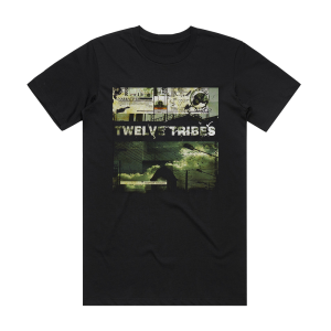 Twelve Tribes Midwest Pandemic Album Cover T-Shirt Black