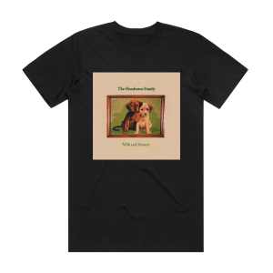 The Handsome Family Milk And Scissors Album Cover T-Shirt Black